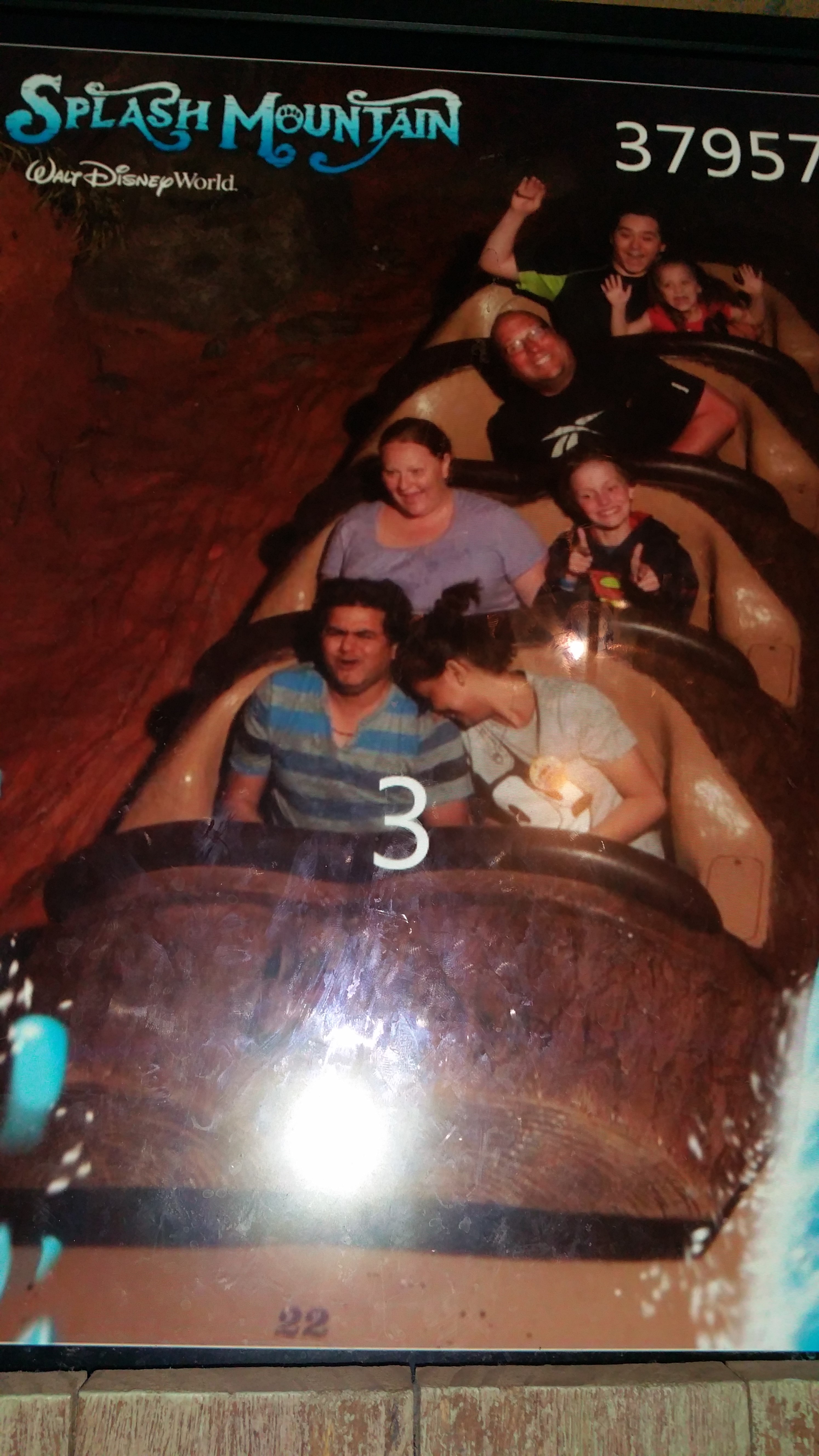 Splash Mountain Ride, Disney's Magic Kingdom, Orlando, FL